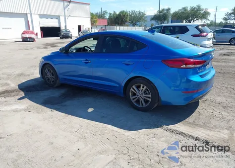 2018 Hyundai Elantra Sel из США, поврежденный, VIN 5NPD84LF2JH361235